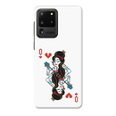 Queen Card Printed Slim Cases and Cover for Galaxy S20 Ultra