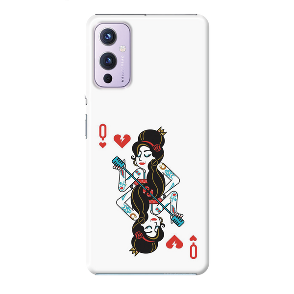 Queen Card Printed Slim Cases and Cover for OnePlus 9