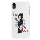 Queen Card Printed Slim Cases and Cover for iPhone XR