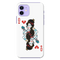 Queen Card Printed Slim Cases and Cover for iPhone 11