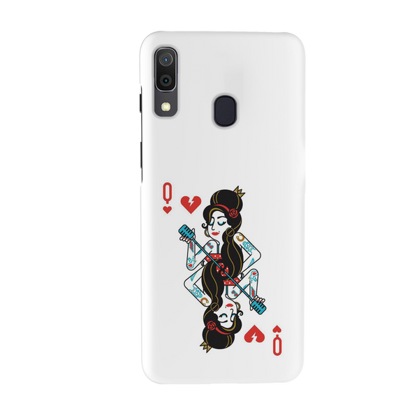 Queen Card Printed Slim Cases and Cover for Galaxy A30