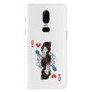 Queen Card Printed Slim Cases and Cover for OnePlus 6