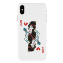 Queen Card Printed Slim Cases and Cover for iPhone XS Max