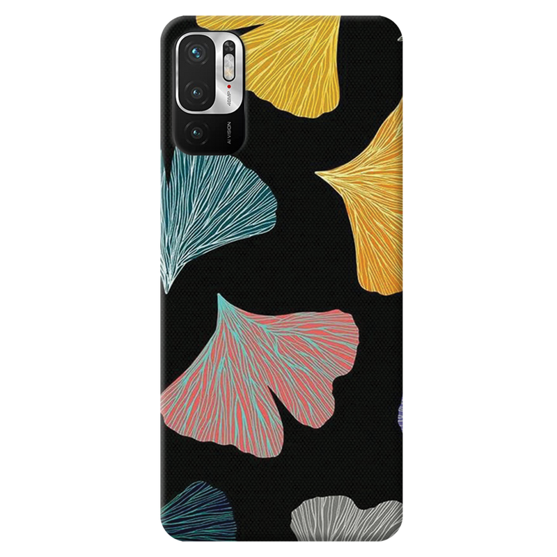 Colorful leafes Printed Slim Cases and Cover for Redmi Note 10T