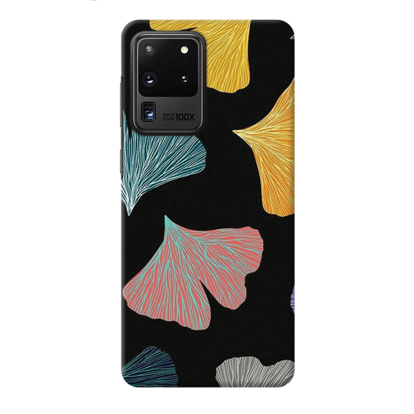 Colorful leafes Printed Slim Cases and Cover for Galaxy S20 Ultra