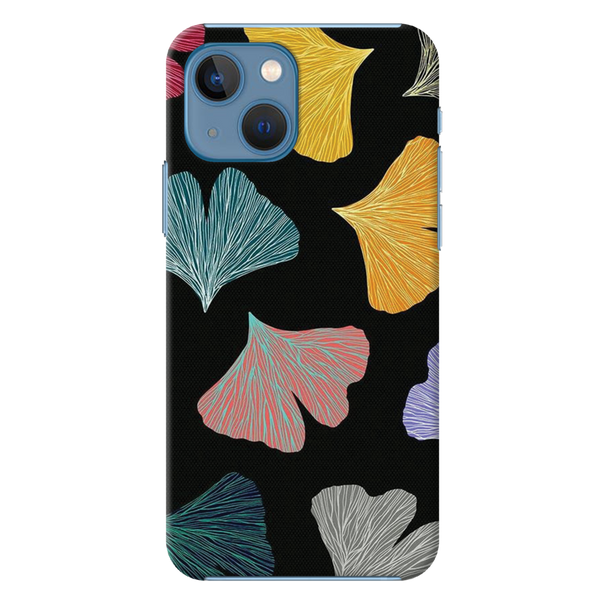 Colorful leafes Printed Slim Cases and Cover for iPhone 13