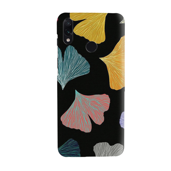 Colorful leafes Printed Slim Cases and Cover for Redmi Note 7 Pro