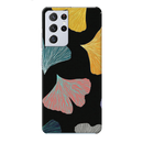 Colorful leafes Printed Slim Cases and Cover for Galaxy S21 Ultra