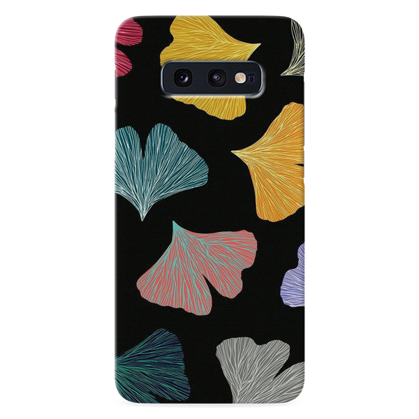 Colorful leafes Printed Slim Cases and Cover for Galaxy S10E