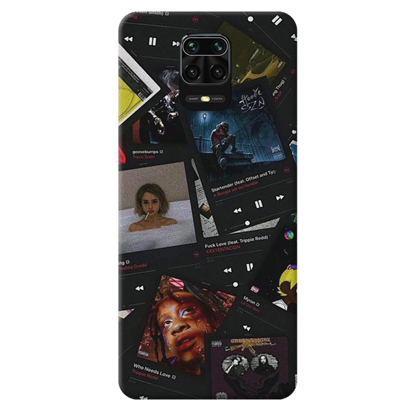 Cassette Printed Slim Cases and Cover for Redmi Note 9 Pro Max