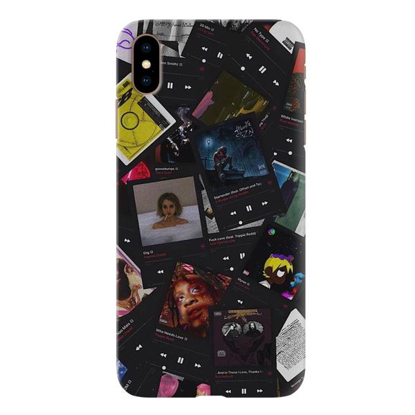 Cassette Printed Slim Cases and Cover for iPhone XS Max