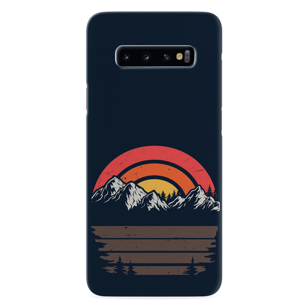 Mountains Printed Slim Cases and Cover for Galaxy S10