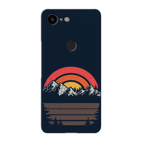 Mountains Printed Slim Cases and Cover for Pixel 3
