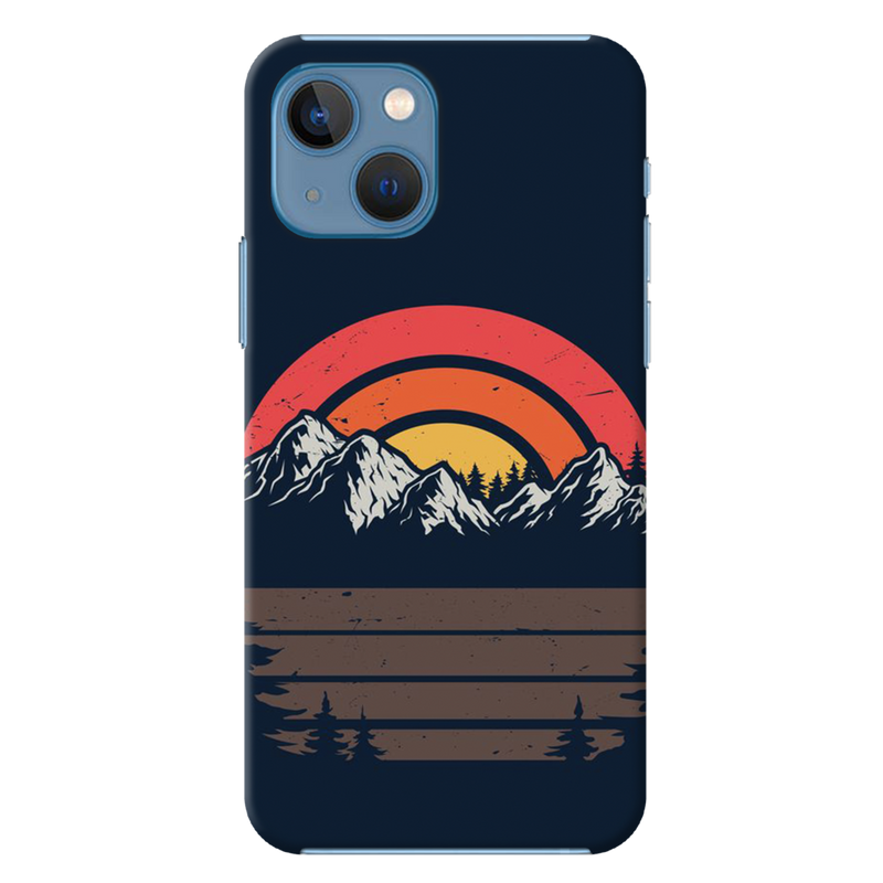 Mountains Printed Slim Cases and Cover for iPhone 13