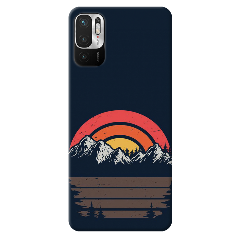 Mountains Printed Slim Cases and Cover for Redmi Note 10T