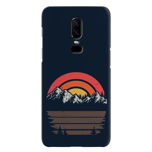 Mountains Printed Slim Cases and Cover for OnePlus 6