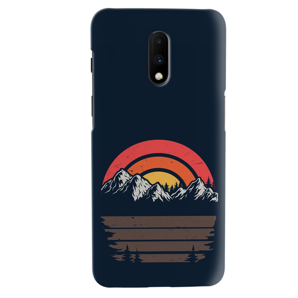 Mountains Printed Slim Cases and Cover for OnePlus 7