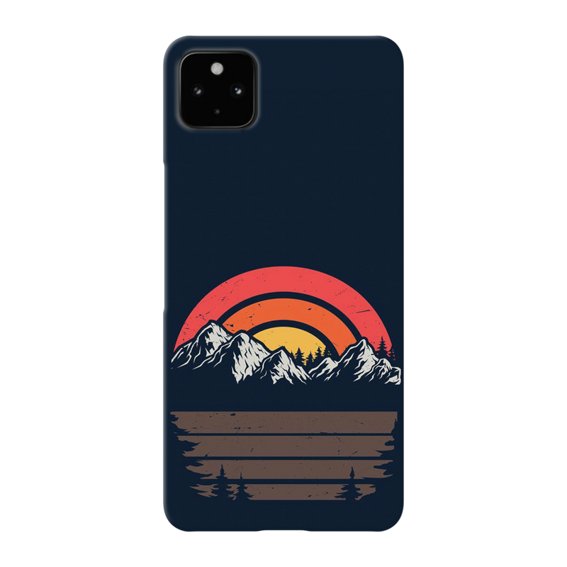 Mountains Printed Slim Cases and Cover for Pixel 4A
