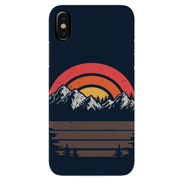 Mountains Printed Slim Cases and Cover for iPhone XS