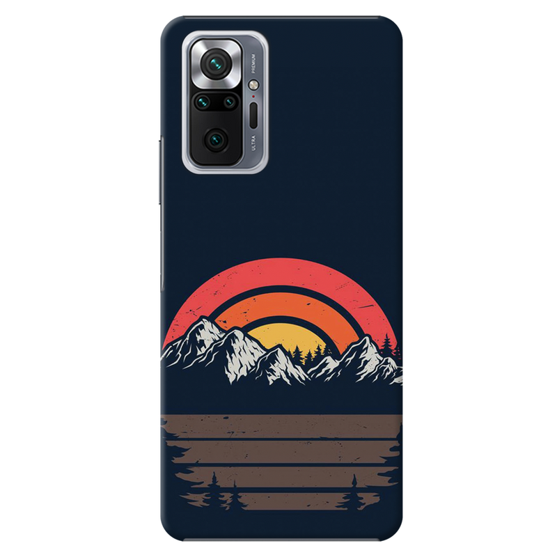 Mountains Printed Slim Cases and Cover for Redmi Note 10 Pro Max