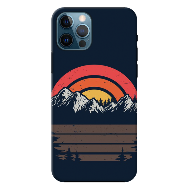 Mountains Printed Slim Cases and Cover for iPhone 12 Pro