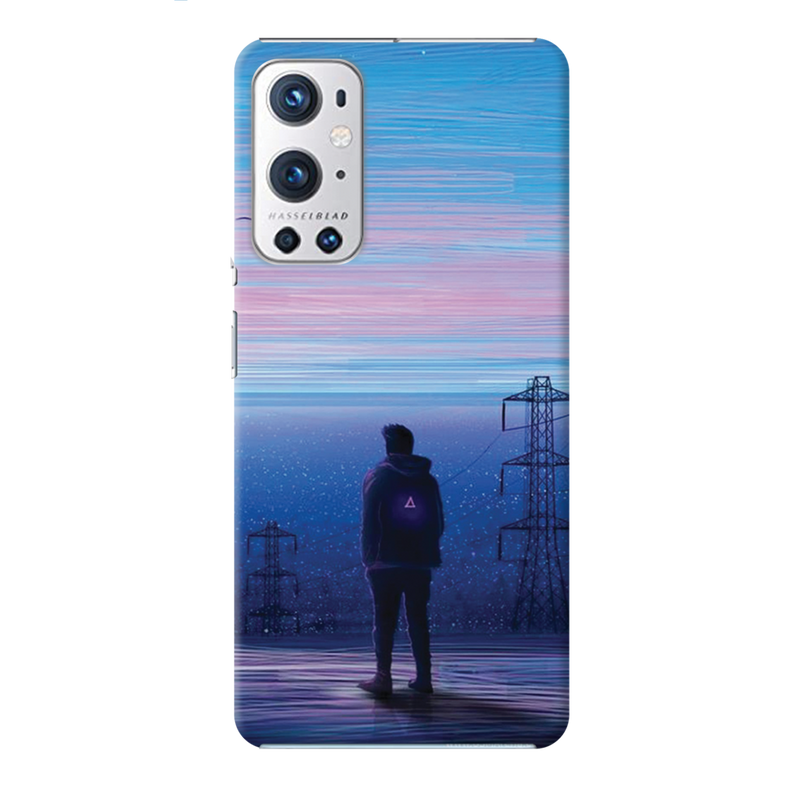 Alone at night Printed Slim Cases and Cover for OnePlus 9R