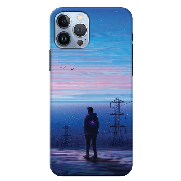 Alone at night Printed Slim Cases and Cover for iPhone 13 Pro Max