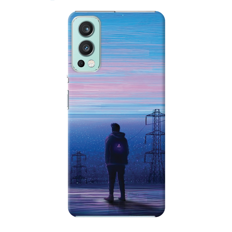 Alone at night Printed Slim Cases and Cover for OnePlus Nord 2