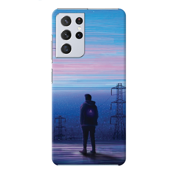 Alone at night Printed Slim Cases and Cover for Galaxy S21 Ultra