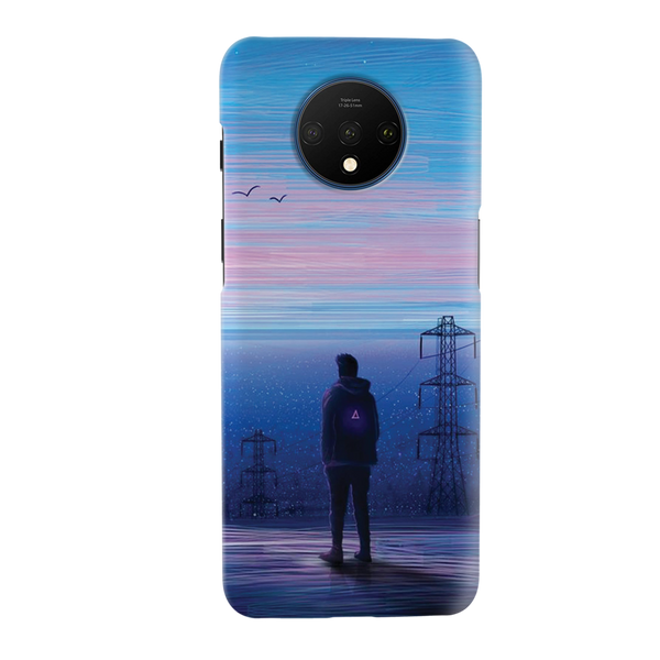 Alone at night Printed Slim Cases and Cover for OnePlus 7T