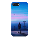 Alone at night Printed Slim Cases and Cover for iPhone 8 Plus