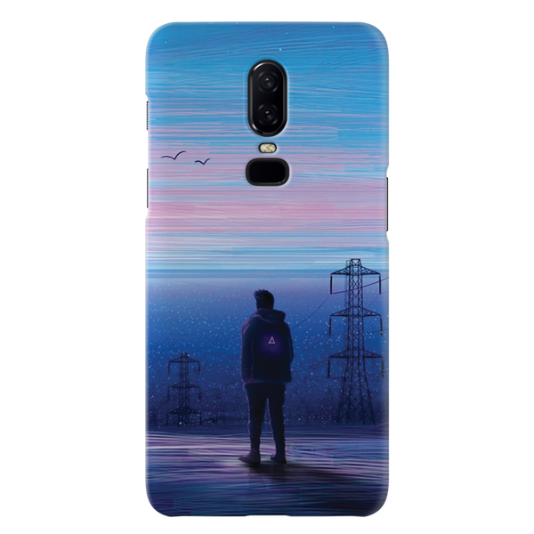 Alone at night Printed Slim Cases and Cover for OnePlus 6