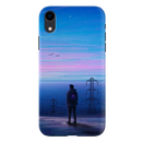 Alone at night Printed Slim Cases and Cover for iPhone XR