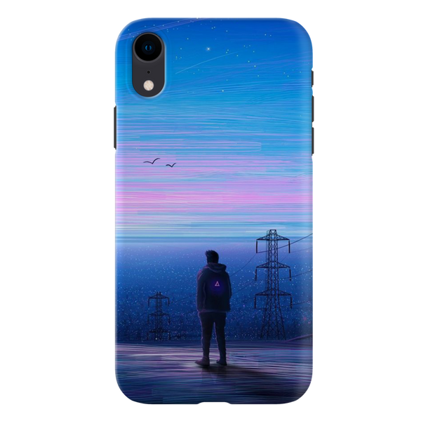 Alone at night Printed Slim Cases and Cover for iPhone XR