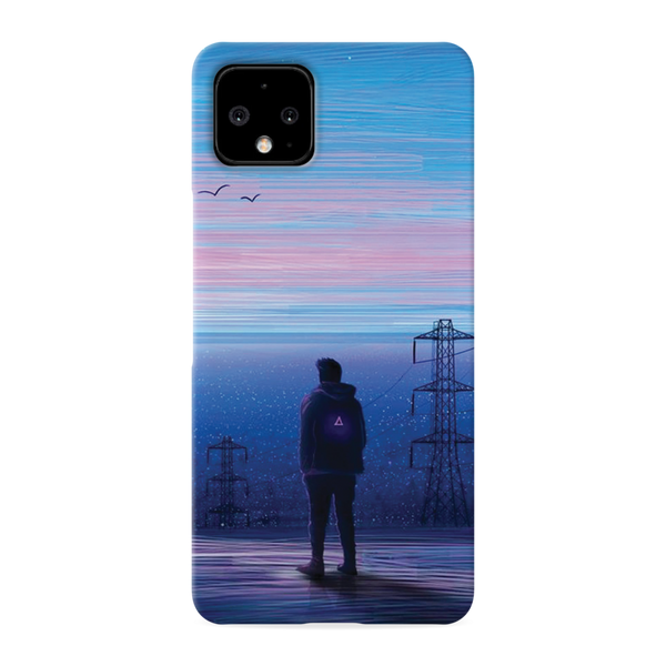 Alone at night Printed Slim Cases and Cover for Pixel 4XL