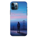 Alone at night Printed Slim Cases and Cover for iPhone 12 Pro