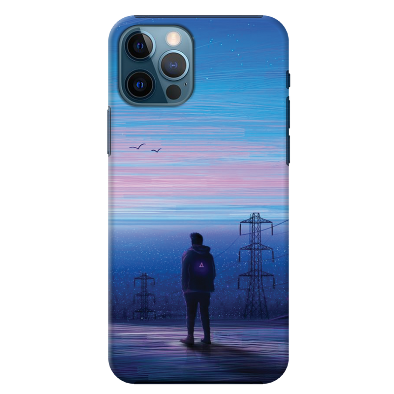 	Alone at night Printed Slim Cases and Cover for iPhone 12 Pro