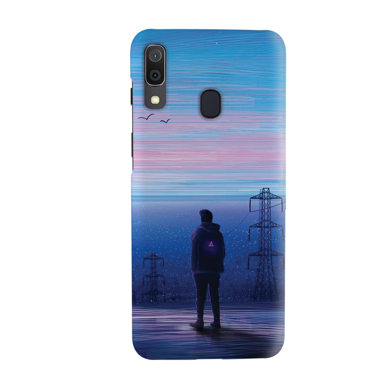 Alone at night Printed Slim Cases and Cover for Galaxy A20