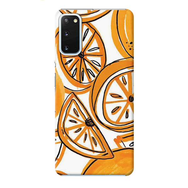 Orange Lemon Printed Slim Cases and Cover for Galaxy S20 Plus