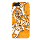 Orange Lemon Printed Slim Cases and Cover for iPhone 8 Plus