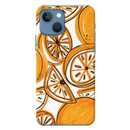 Orange Lemon Printed Slim Cases and Cover for iPhone 13 Mini