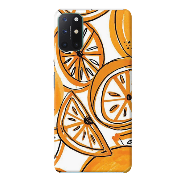 Orange Lemon Printed Slim Cases and Cover for OnePlus 8T