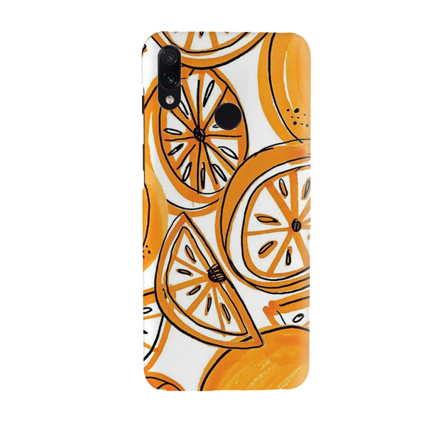 Orange Lemon Printed Slim Cases and Cover for Redmi Note 7 Pro