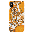 Orange Lemon Printed Slim Cases and Cover for iPhone X
