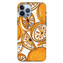 Orange Lemon Printed Slim Cases and Cover for iPhone 13 Pro