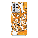 Orange Lemon Printed Slim Cases and Cover for Galaxy S21 Ultra
