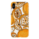 Orange Lemon Printed Slim Cases and Cover for iPhone XS Max