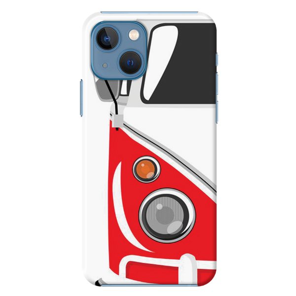 Red Volkswagon Printed Slim Cases and Cover for iPhone 13 Mini