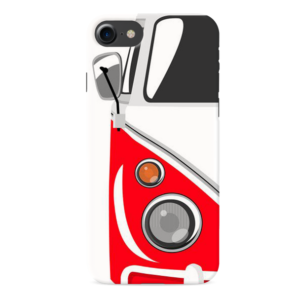Red Volkswagon Printed Slim Cases and Cover for iPhone 8