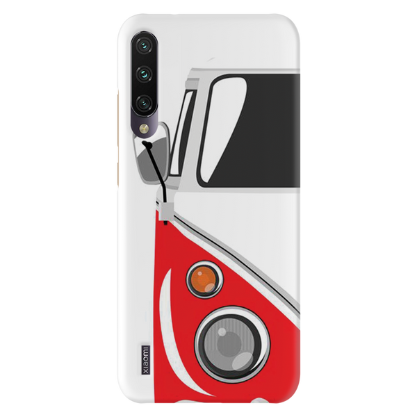 Red Volkswagon Printed Slim Cases and Cover for Redmi A3
